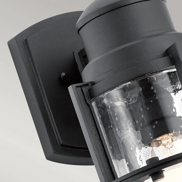 Kinkiet elewacyjny KL-SURI-M Kichler zwis industrialny czarny