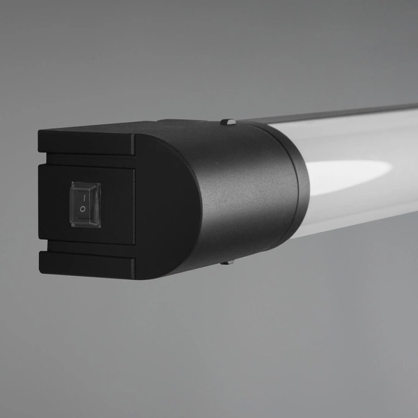 Ścienny kinkiet do łazienki PIERA 284074232 LED 8W 3000K IP44 czarny biały