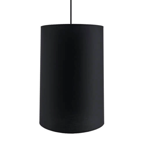 Wisząca lampa Lamego 5189 Shilo tuba materiałowa do kuchni czarna