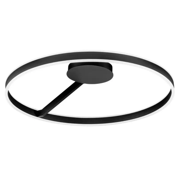 Nowoczesna lampa sufitowa SOLVIRA LE45497 LED 48W 2700-4000K czarny