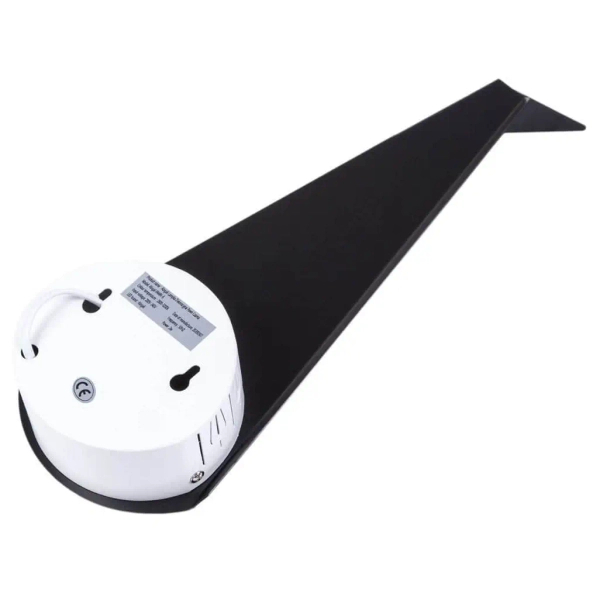 Ścienna lampa ORIGAMI PAWN-B metalowa paw LED 3W 3000K kinkiet czarny