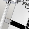 Kinkiet na ściane Alton KL-ALTON1-BATH-CH Kichler szkło IP44 chrom