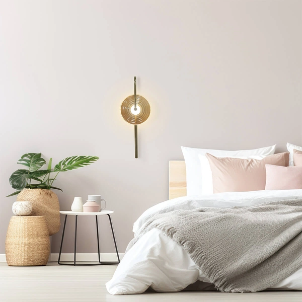 Lampa ścienna Plato LP-0301/1W AM LED 6W 3000-6000K bursztynowy