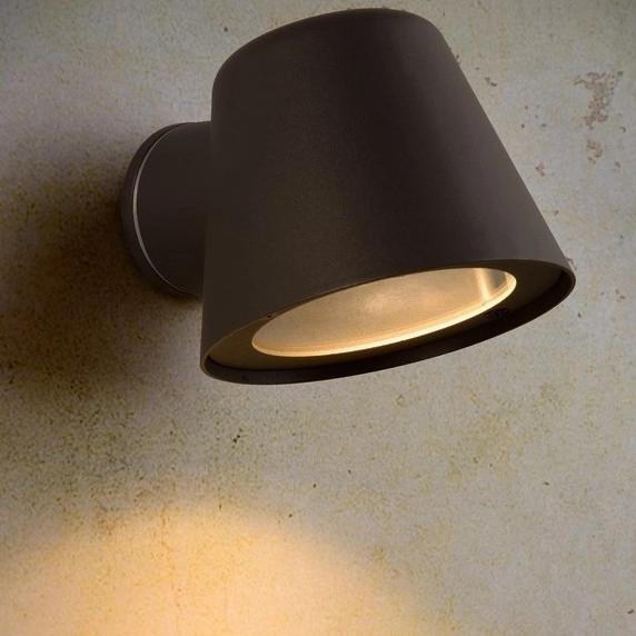 Metalowa lampa ścienna 14881/05/30 kinkiet do przedpokoju czarny