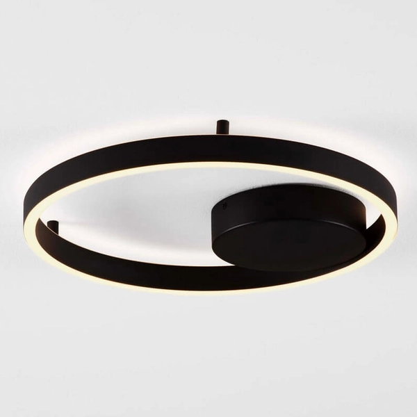 Lampa nasufitowa SULLANA LE44870 LED 40W 3000K pierścienie czarna