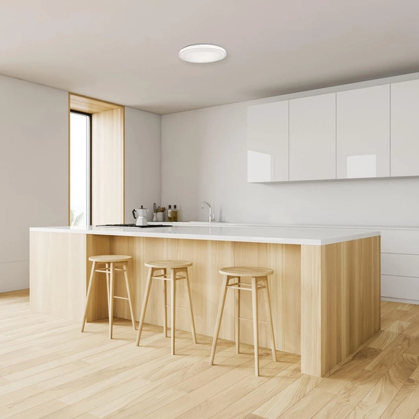 Okrągła lampa sufitowa VIRTUO 8402801446 Lutec LED 14,7W 2700-6500K biała