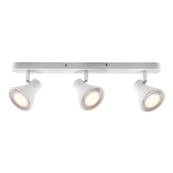 Przysufitowa lampa nad stół Eik 45780101 z regulacją biały