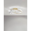 Glamour lampa sufitowa BAUTA LE42911 LED 36W 3500K do salonu złota outlet