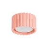 Sufitowa lampa AURA SL.1827 brzoskwiniowa 1xGx53 ryfel tubka metalowa