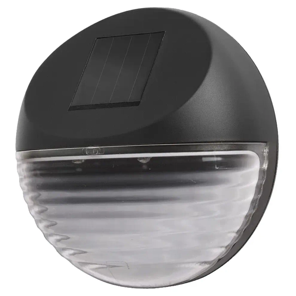 Elewacyjna lampa ścienna Wall EKO0606 LED 0,06W 6000K IP44 czarny