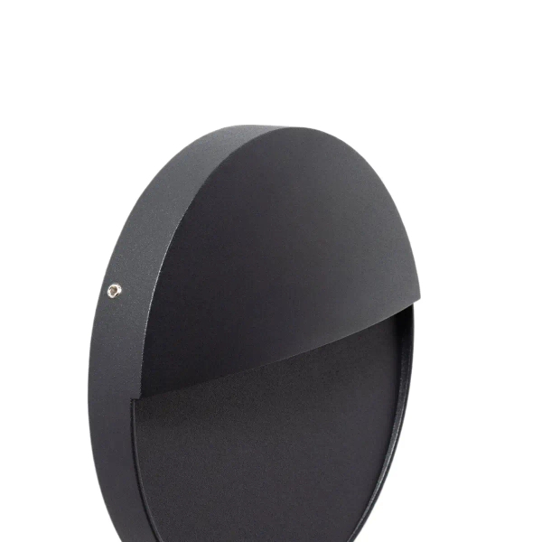 Elewacyjna lampa Lunaria ABR-LZKO-C LED 6W 2200-4000K IP54 okrągły czarny