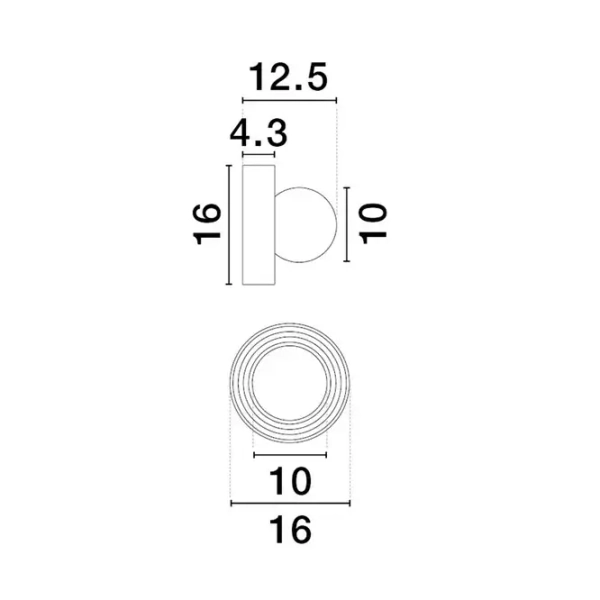 Kinkiet ścienny do jadalni MALVANO LE45263 z porcelany zielony