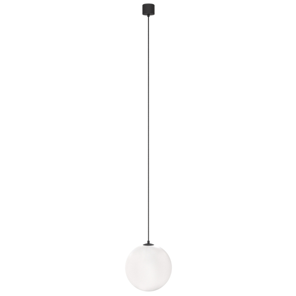 Kulista lampa wisząca Luna P039PL-5W4K-20-B Maytoni LED 5W 4000K biała czarna