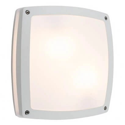 Elewacyjna lampa ścienna FANO AZ4374 Azzardo IP54 kwadratowa biały