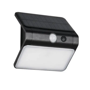 Elewacyjny kinkiet z czujnikiem OLINDA R23156102 LED 2,5W 4000K IP44 czarny