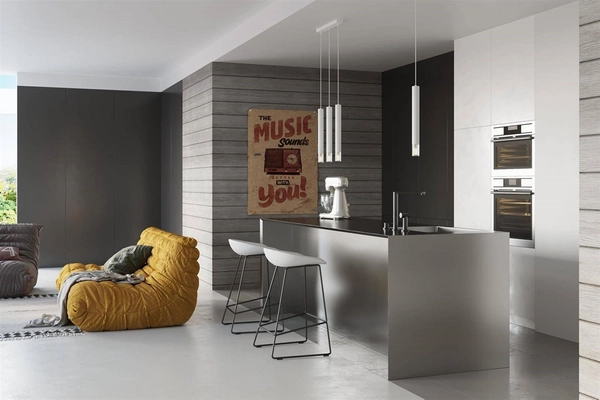 Metalowa lampa wisząca SL.0957 salonowa tuba nad stół biała