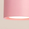 Lampa sufitowa różowa MODO SL.2466 1xGx53 metalowa tubka