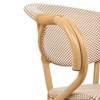 Vintage krzesło Bistro KH1501100220 King Home japandi rattanowe jasnobrązowe