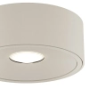 Nasufitowa lampa Neo Toupe Slim KG / Ufo Toupe OR86263 tuba szara