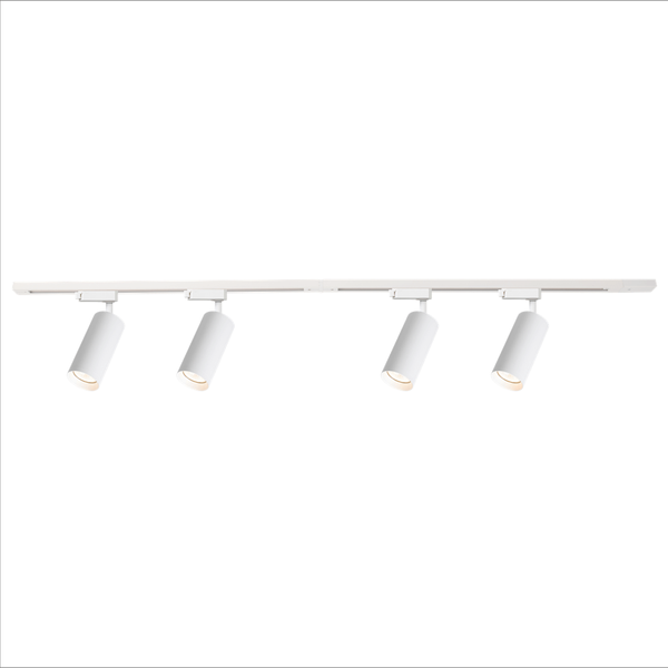 Jednofazowa lampa sufitowa 1,5m metalowa MICA ML1151 tuba biała