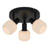 Potrójna lampa sufitowa Stem R5021009A-3R Zumaline regulacja biały czarny