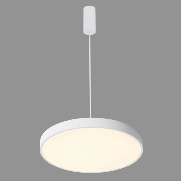 Sypialniana lampa wisząca Orbital LED 60W 4000K okrągła biała