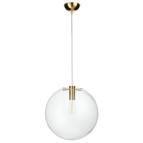 Kulista lampa wisząca Tonda ST-8722P-XL gold Step zwis przezroczysta