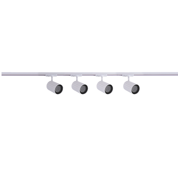 System szynowy Tokio LP-787 SET 1F WH regulowany reflektorki 1-fazowy białe