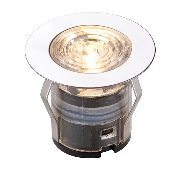 Tarasowe oczka zestaw 10 sztuk IKON 73348 LED 0,75W 3000-4000K IP67 srebrne