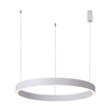 Lampa wisząca okrąg Brasco PND-56215D-060RPP-WH-3KS4K-TRDIMM Italux LED 60W 3000-4000K biały