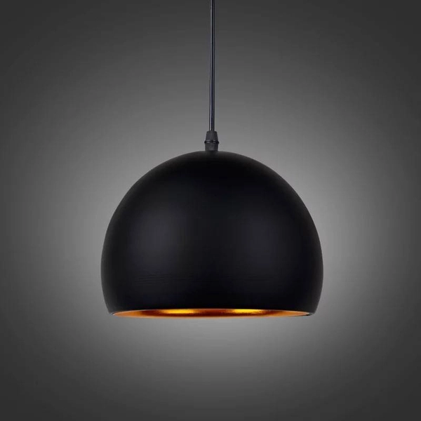 Lampa zawieszana Retro ABR-LWGEO1 Abruzzo zwis czarna złota