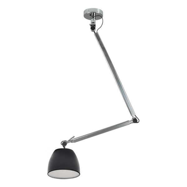 Wisząca lampa regulowana AZ2304+AZ4781 Azzardo metal chrom czarny