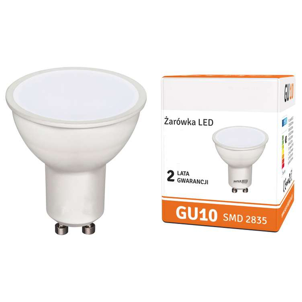 Żarówka LED MDECO SLP1366 / SLP1427 GU10 5W 450lm 230V biała neutralna
