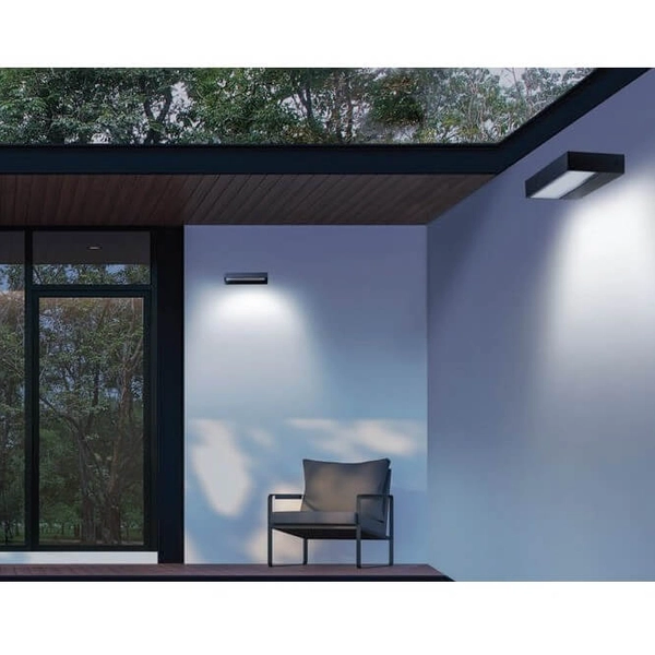 Elewacyjny kinkiet ścienny CASOLA AZ4356 Azzardo LED 12W 3000K IP54 szary