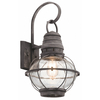 Elewacyjna lampa latarnia Bridge Point KL-BRIDGEPOINT-L IP44 cyna