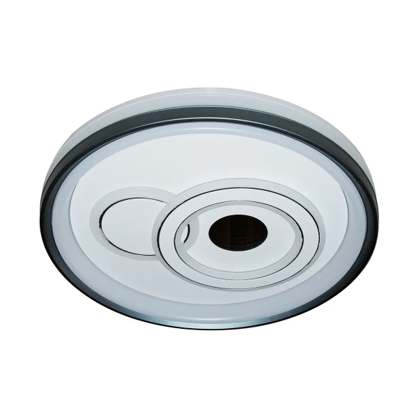 Ledowy plafon do jadalni Porta PLF-19678-WH-BL LED 38W 3000-6500K szary