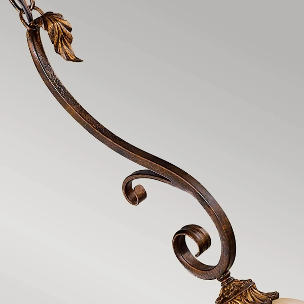 Wisząca lampa z kloszem Sonoma Valley FE-SONOMAVALLEY-P Feiss brązowa