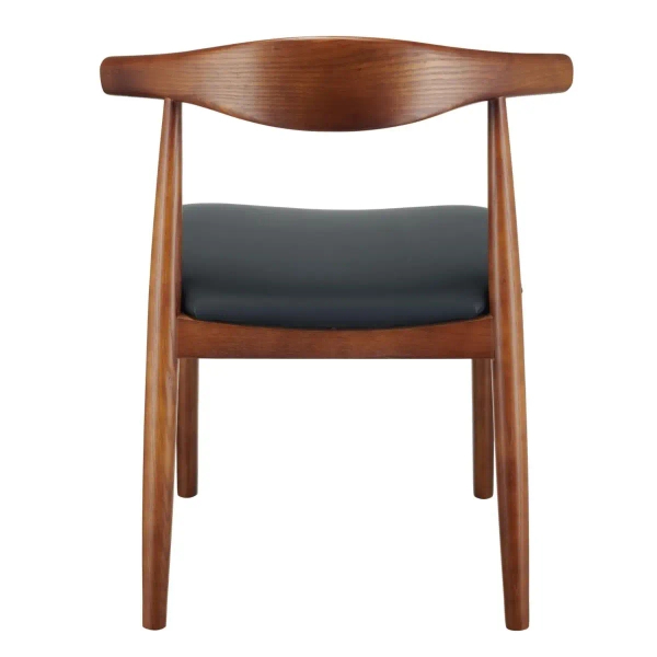 Krzesło drewniane Classy MH-003CH-W Moose Home do jadalni orzechowe