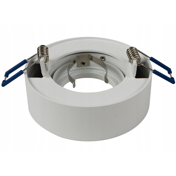 Wpuszczana LAMPA sufitowa SLP8135 MDECO metalowa OPRAWA regulowany WPUST do zabudowy biały