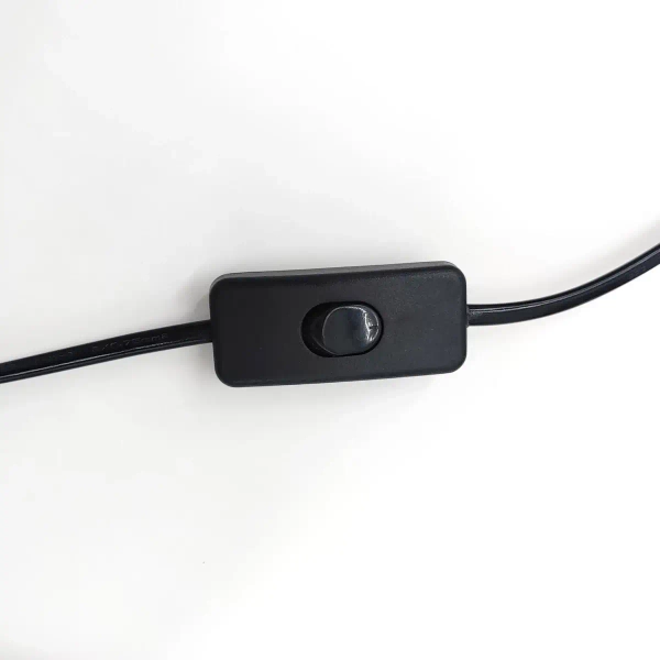 Kinkiet tuba na kablu Linea XT004P Step podwieszany czarny