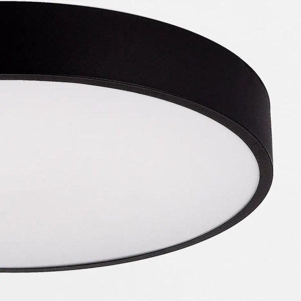 Minimalistyczny plafon NADI MS724-R600 LED 60W 3000-5500K okrągły czarny