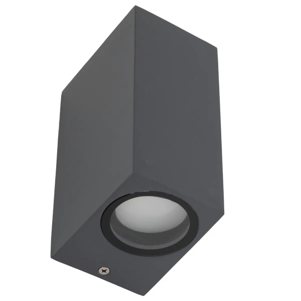 Naścienna lampa zewnętrzna Axis 10970 prostokątna IP44 szary