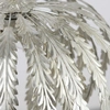 Designerska lampa wisząca do jadalni srebrna Delphine OUTLET