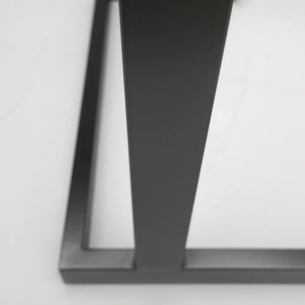 Stolik boczny do sypialni Hudson HU-ST1583BK Cosmolight czarny przezroczysty