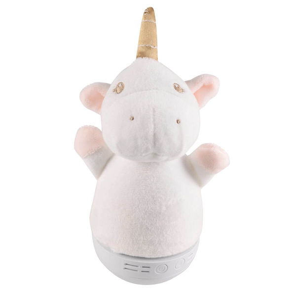 Lampka nocna z melodyjką JEDNOROŻEC 326737 dziecięca animals biała różowa