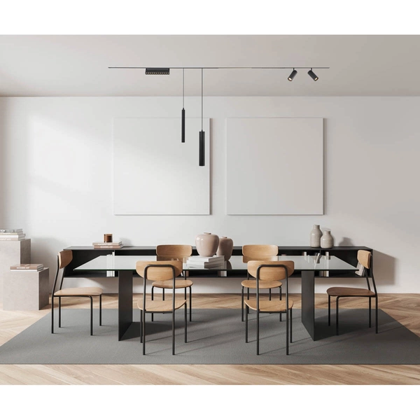 Regulowany szynowy reflektor Magnetic Norman TRM-79392-12W-3K-BK Italux LED 12W 3000K czarny