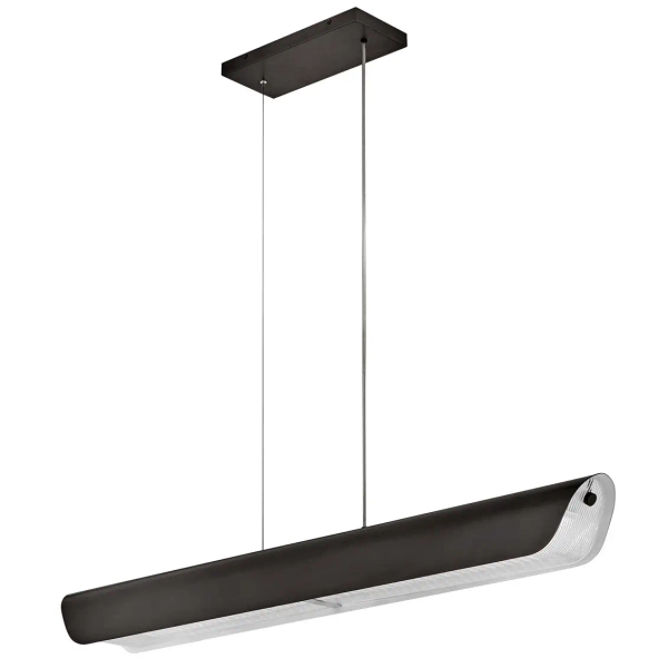 Ledowa wisząca lampa Arco HK-ARCO-LED-LP-117-BX LED 43W 3000K czarny