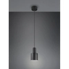 Wisząca lampa Agudo 319400132 Trio walec tubka do kuchni czarna
