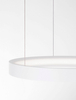 Lampa wisząca okrągła ZACAPU LE42795 pierścień LED 30W 3000K biały