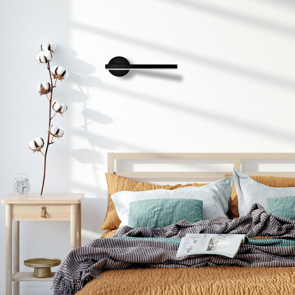 LAMPA ścienna SYDNEY ML6348 Milagro metalowa OPRAWA kinkiet LED 6W 4000K loftowy czarny